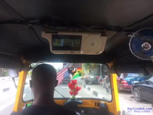 This Keke Napep driver is nobody